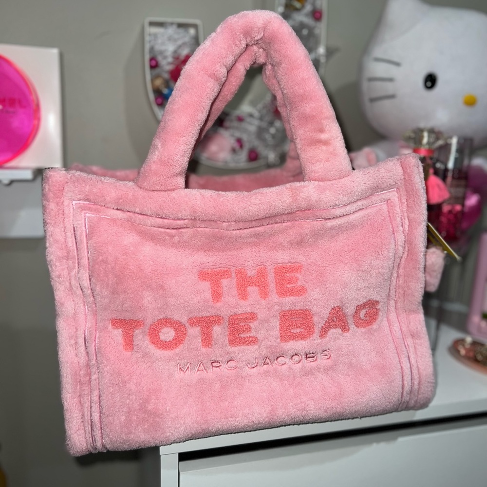 THE TERRY MEDIUM TOTE BAG PINK💓